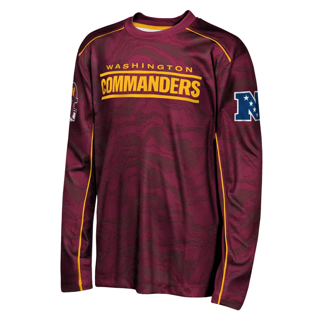 Washington Commanders Outerstuff Youth Tailgate Performance Long Sleeve T-Shirt - Burgundy
