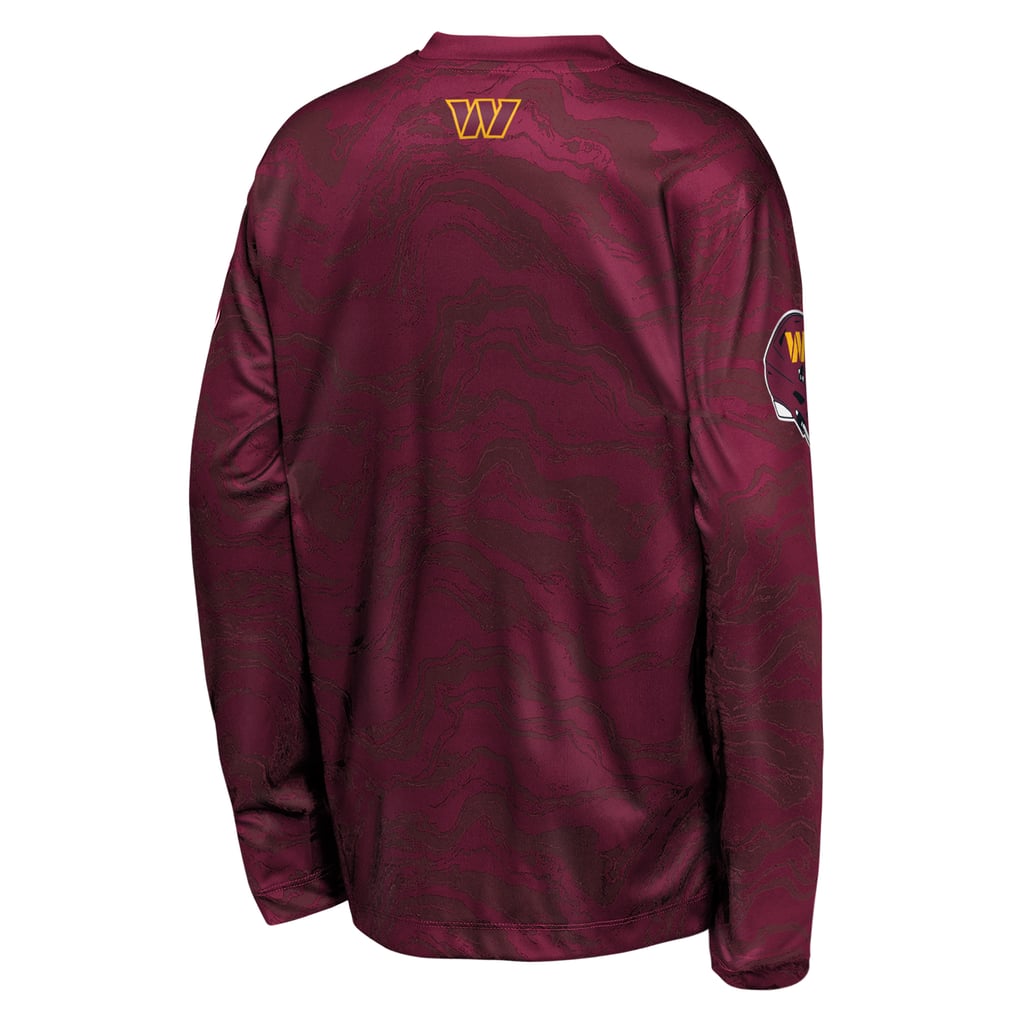 Washington Commanders Outerstuff Youth Tailgate Performance Long Sleeve T-Shirt - Burgundy
