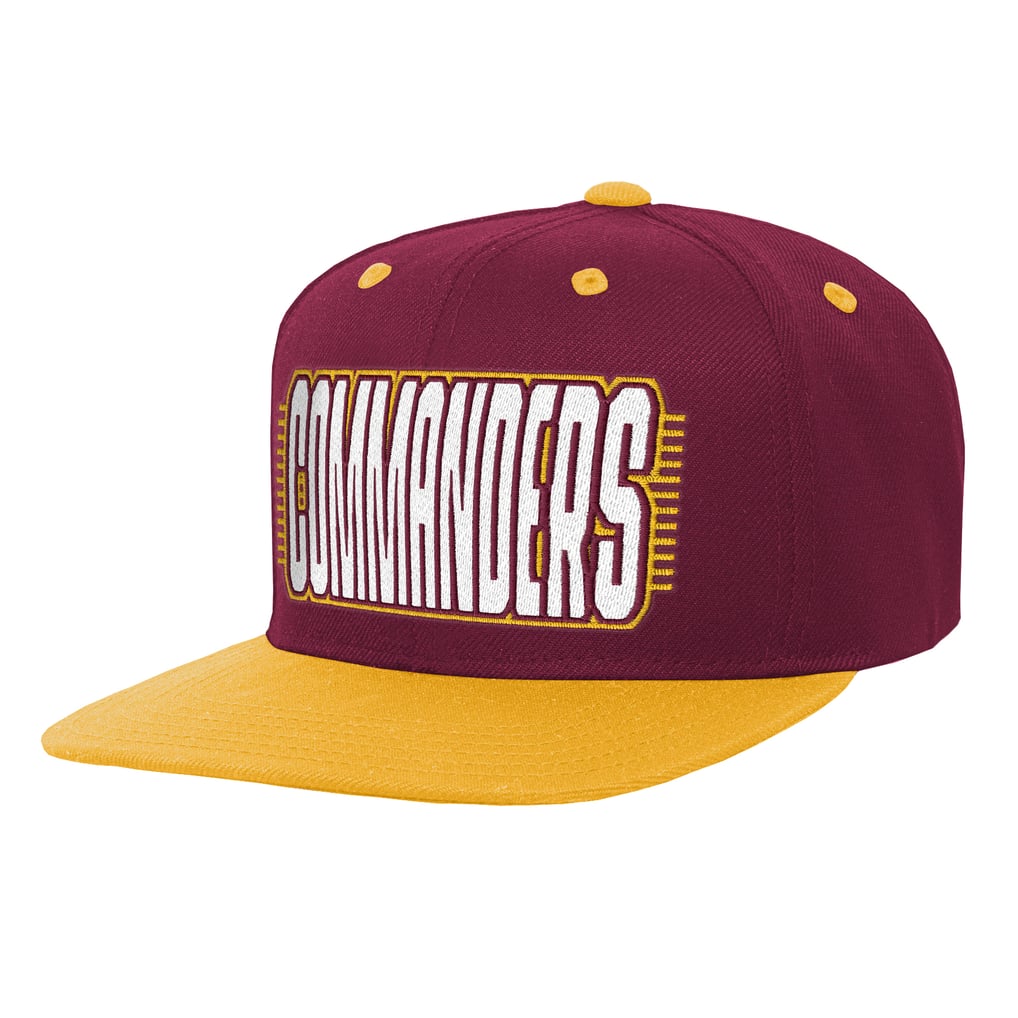Washington Commanders Outerstuff Youth Snapback Hat - Burgundy/Gold