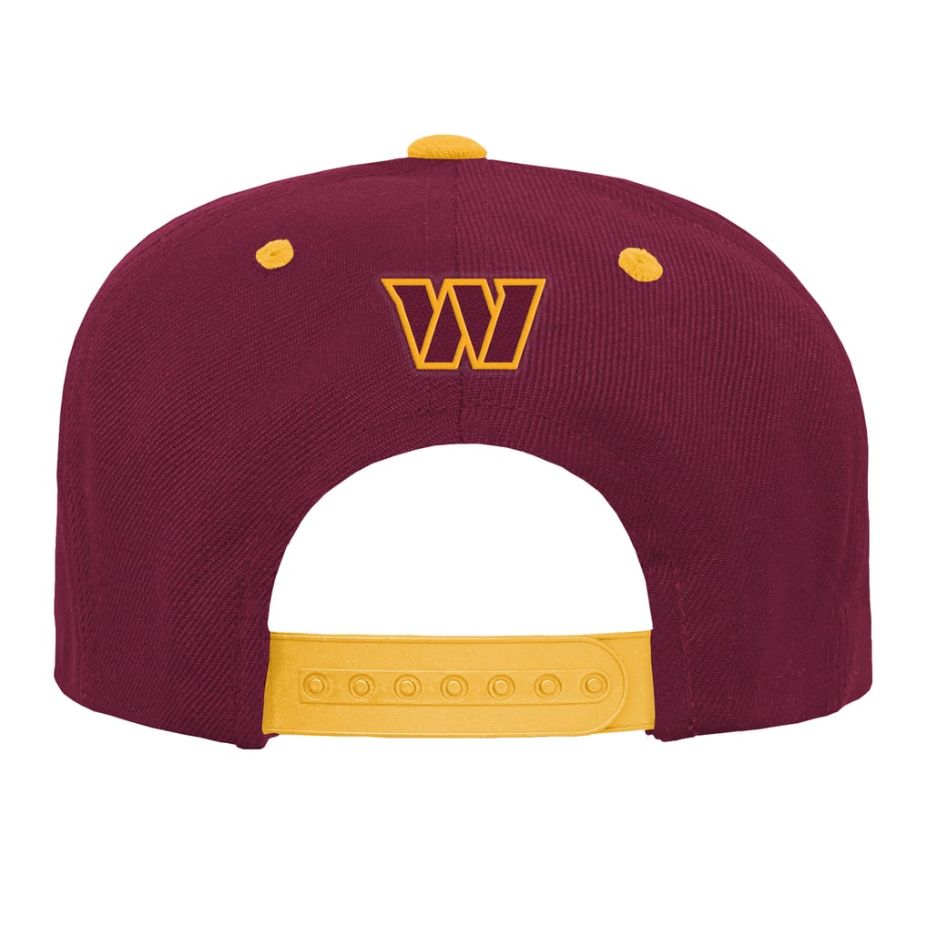 Washington Commanders Outerstuff Youth Snapback Hat - Burgundy/Gold