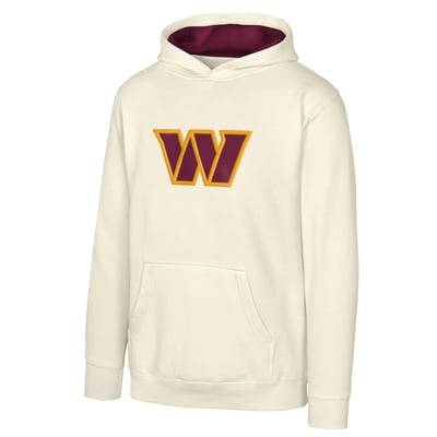Washington Commanders Outerstuff Youth Prime Pullover Hoodie - Natural