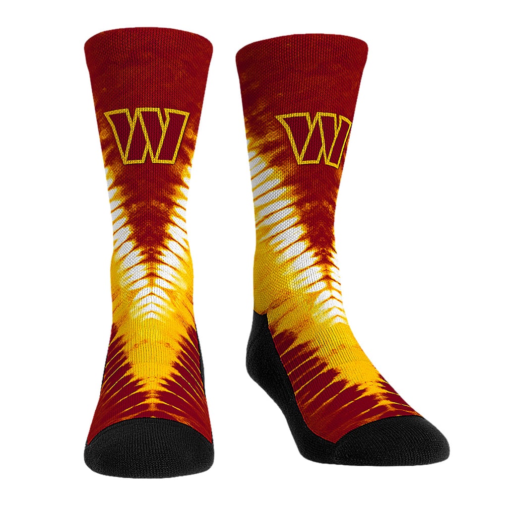  Washington Commanders Rock Em Youth 3-Pack Crew Socks Set - 