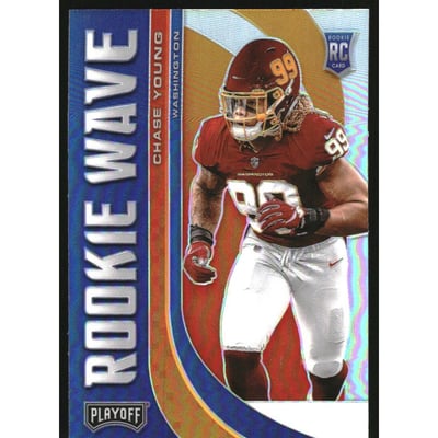 2020 Playoff Rookie Wave Silver #2 Chase Young