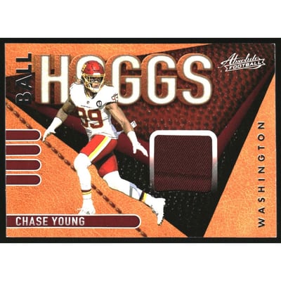 2021 Absolute Ball Hoggs Materials #12 Chase Young