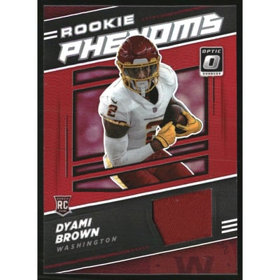2021 Donruss Optic Rookie Phenoms Jerseys #23 Dyami Brown