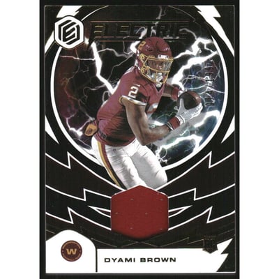 2021 Panini Elements Electric Jerseys #25 Dyami Brown