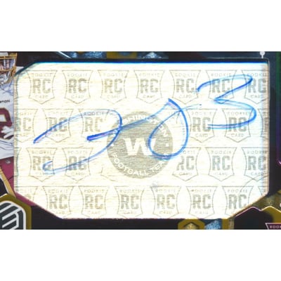 2021 Panini Elements Rookie Neon Signs Orange #28 Dyami Brown/125