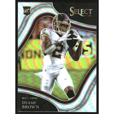 2021 Select Prizm Silver #367 Dyami Brown