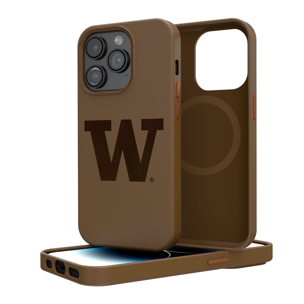 Washington Huskies iPhone Magnetic Bump Case - Brown