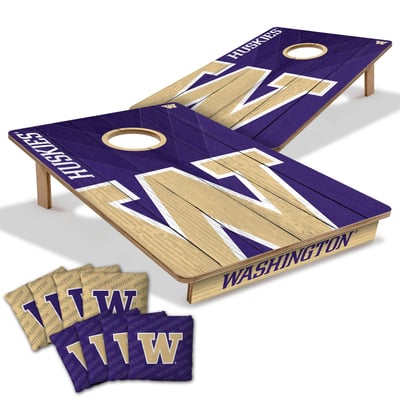 Washington Huskies Fanpoint 2' x 3' Cornhole Game with Bags