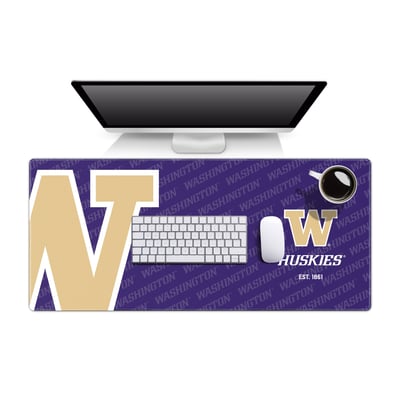 Washington Huskies IDNA 15.7" x 35.4" Logo Series Desk Pad