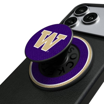 Washington Huskies Keyscaper PopSockets Magnetic Phone Grip & Stand
