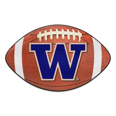 Washington Huskies Logo Brands 22" x 29.5" Football Mat