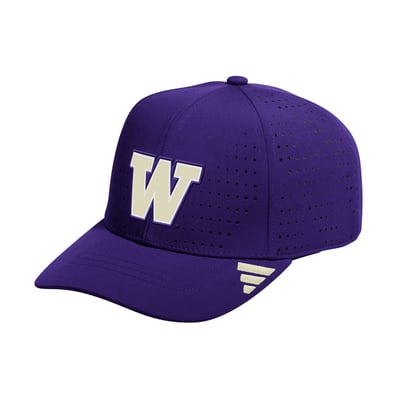 Washington Huskies adidas Inline Adjustable Hat - Purple
