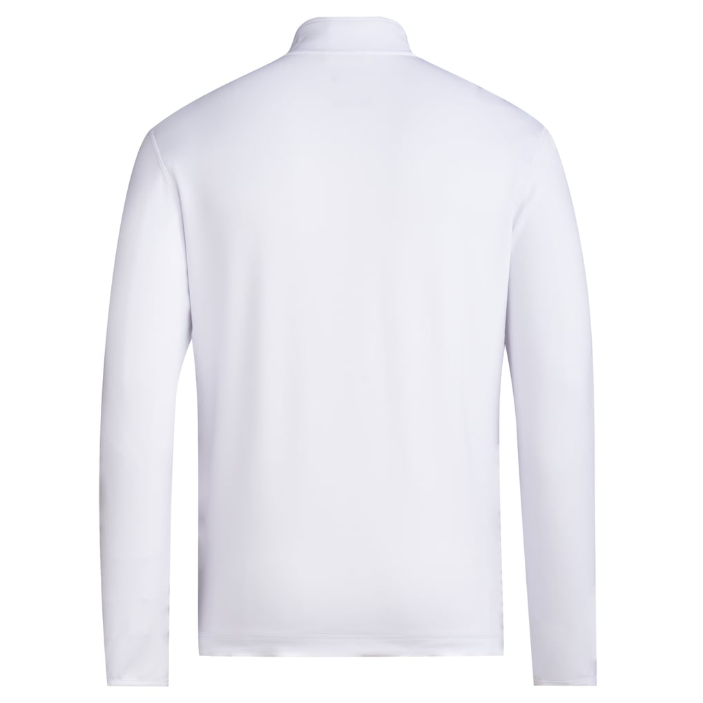 Washington Huskies adidas Wear Pink Quarter-Zip Pullover - White
