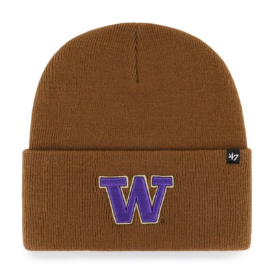 Washington Huskies Carhartt x '47 Cuffed Knit Hat - Brown