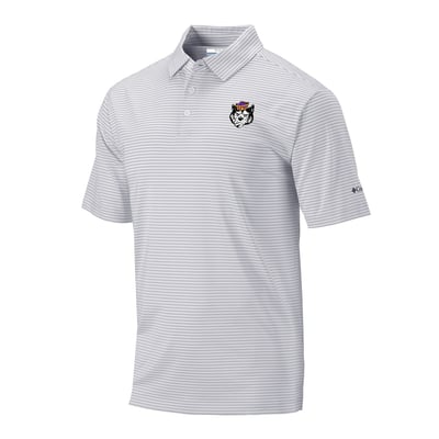 Washington Huskies Columbia Vault Logo Club Invite Polo - White