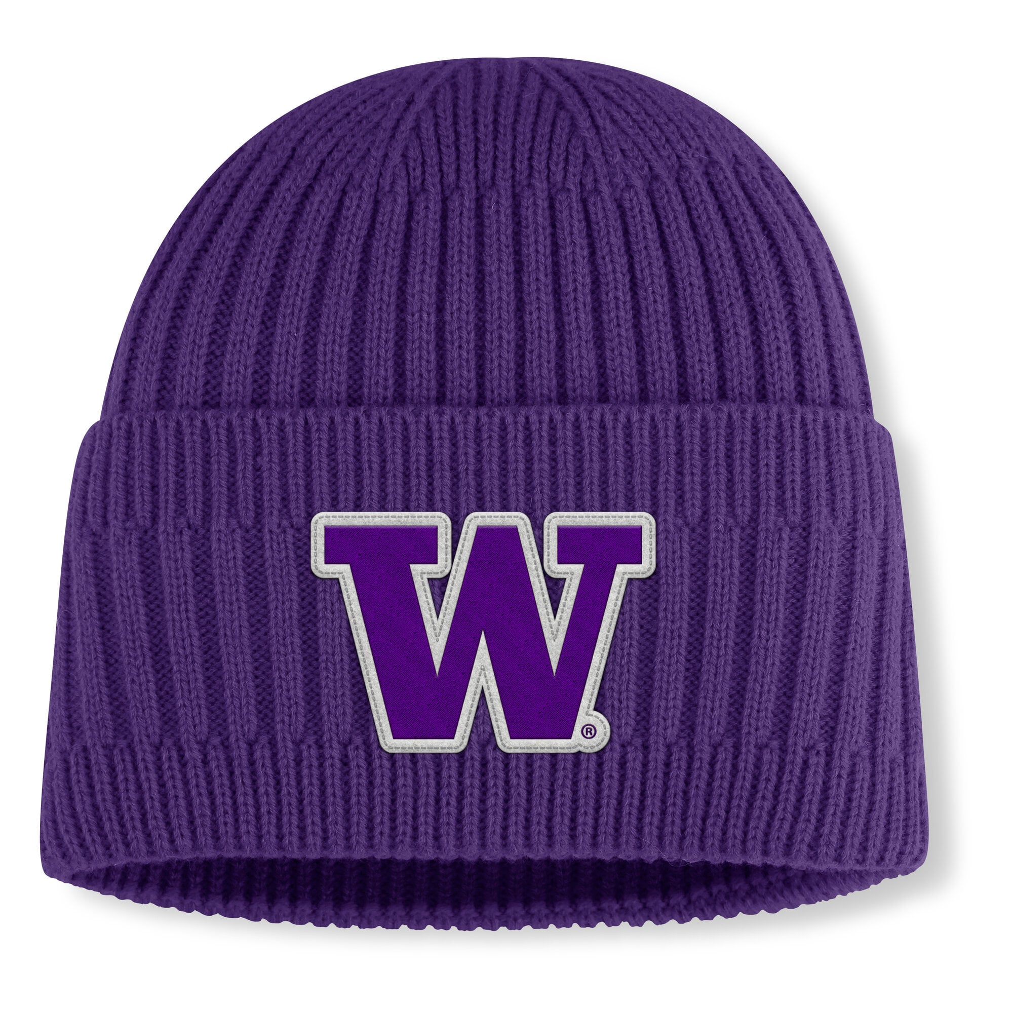 Washington Huskies Fanatics Revery Cuffed Knit Hat - Purple display picture 1