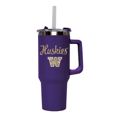Washington Huskies The Memory Company 40oz. Sport Bling Tumbler
