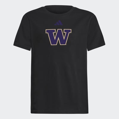  Washington Huskies adidas Youth Fresh T-Shirt - Black
