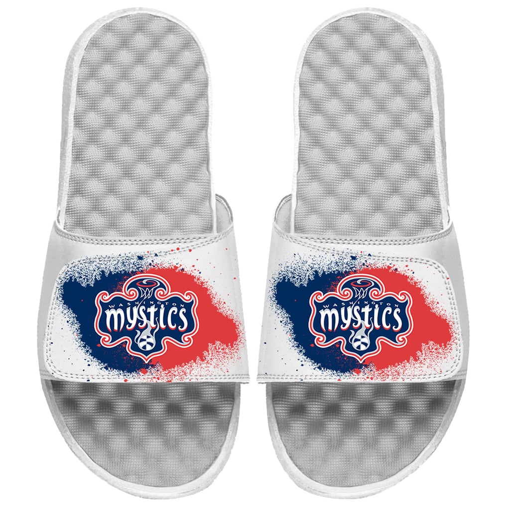 Washington Mystics ISlide Unisex Spray Paint Slide Sandals