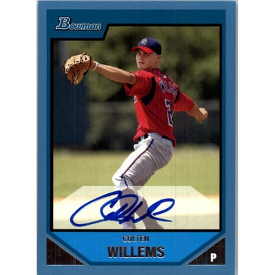 2007 Bowman Prospects Blue #BP125 Colten Willems AU