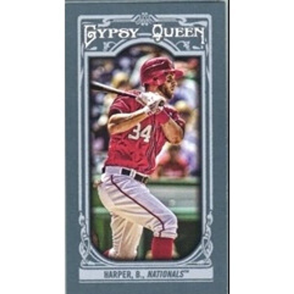 2013 Topps Gypsy Queen Mini #100B Bryce Harper SP VAR