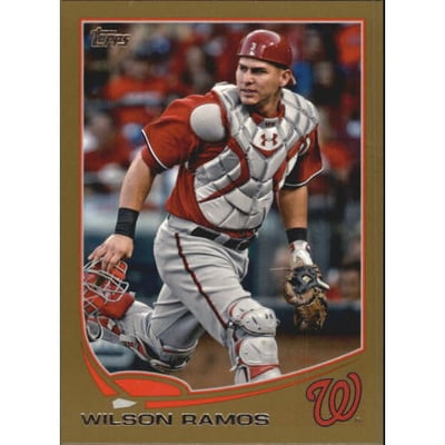 2013 Topps Mini Gold #203 Wilson Ramos