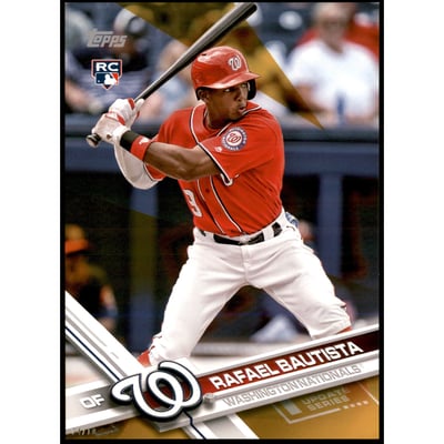 2017 Topps Update 5x7 Gold #US16 Rafael Bautista