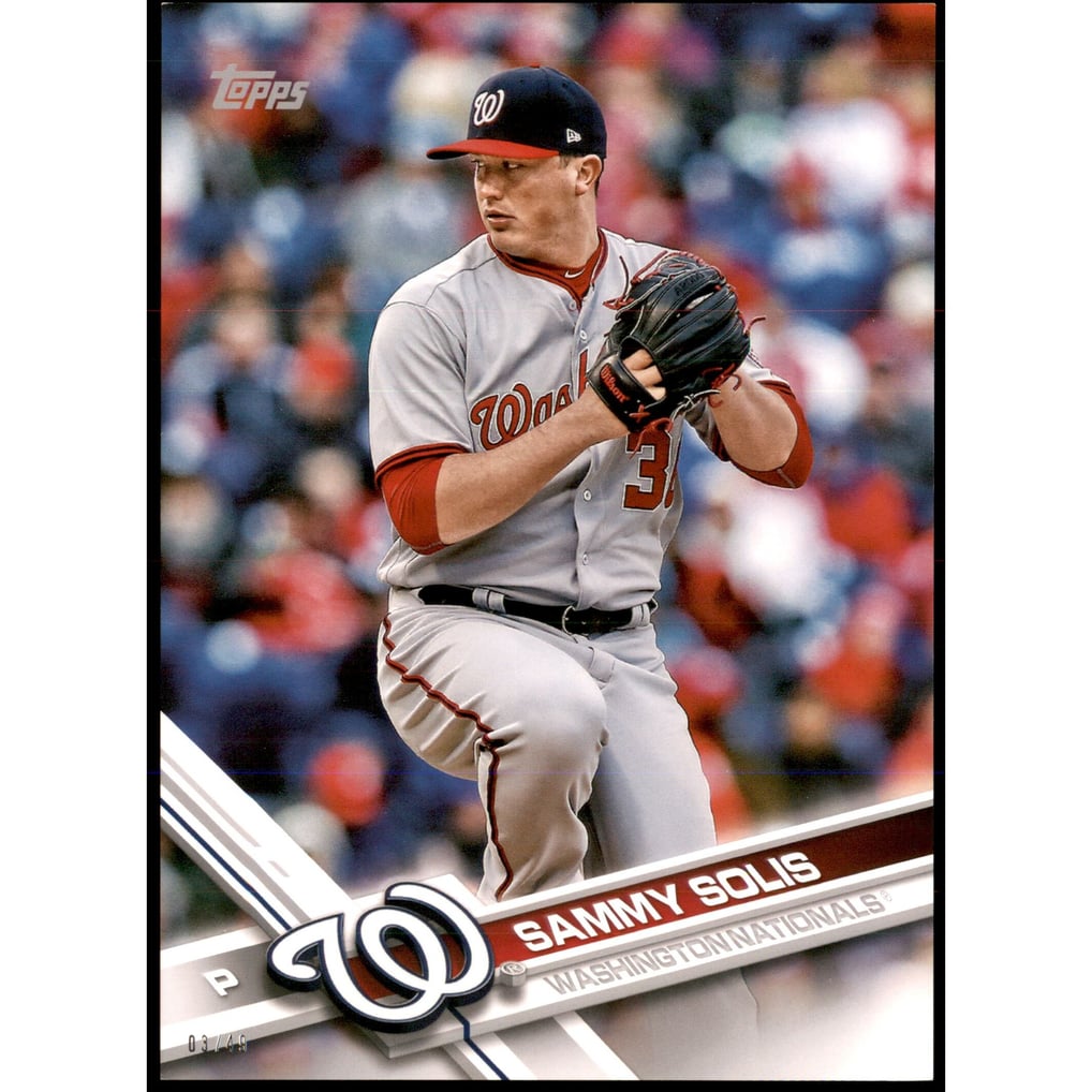 2017 Topps Update 5x7 #US210 Sammy Solis