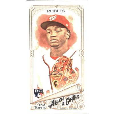 2018 Topps Allen and Ginter Mini No Number #95 Victor Robles