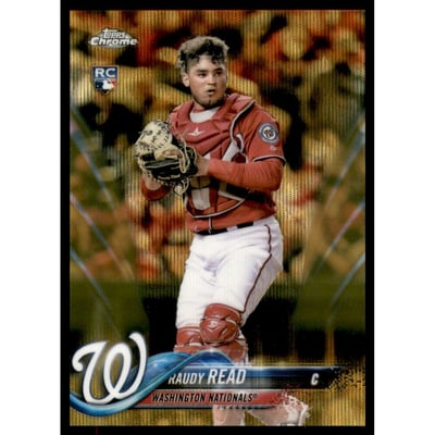 2018 Topps Chrome Gold Wave Refractors #120 Raudy Read