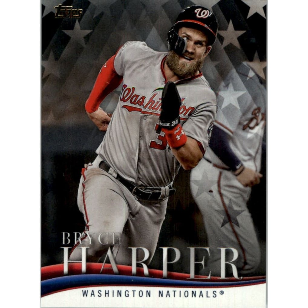 2018 Topps Update Bryce Harper Highlights Black #BH19 Bryce Harper