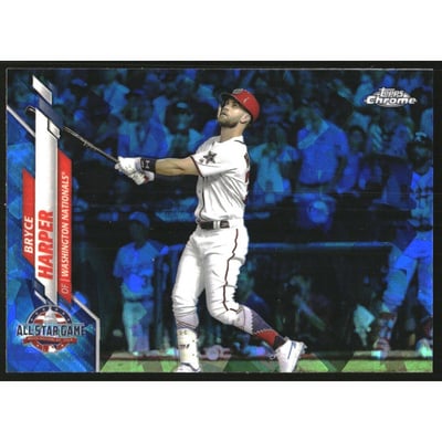 2020 Topps Chrome Update Sapphire #U279 Bryce Harper AS