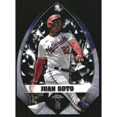 2022 Topps Chrome Ben Baller Ben's Diamond Die Cuts #BBDC5 Juan Soto