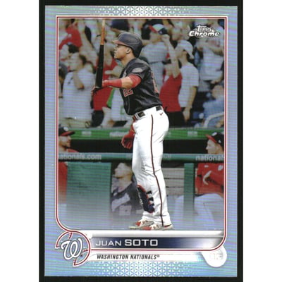 2022 Topps Chrome Refractors #129 Juan Soto