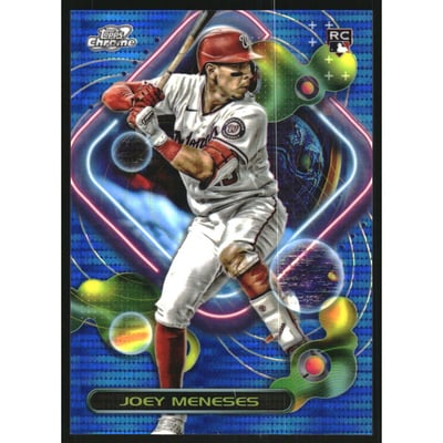 2023 Topps Cosmic Chrome Blue Moon Refractors #89 Joey Meneses