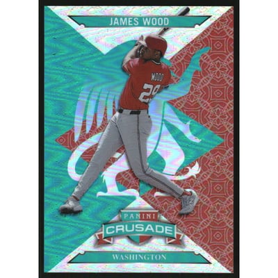 2025 Panini Crusade Crusade Teal #78 James Wood