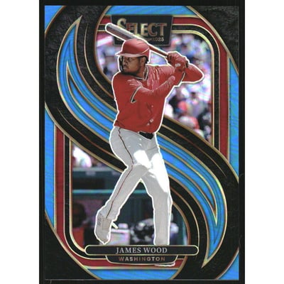2025 Select Light Blue Prizms #172 James Wood