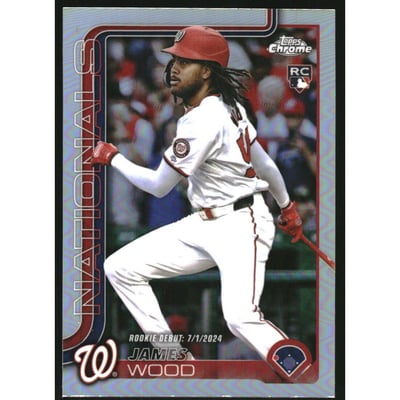 2025 Topps Chrome Update Refractors #USC95 James Wood