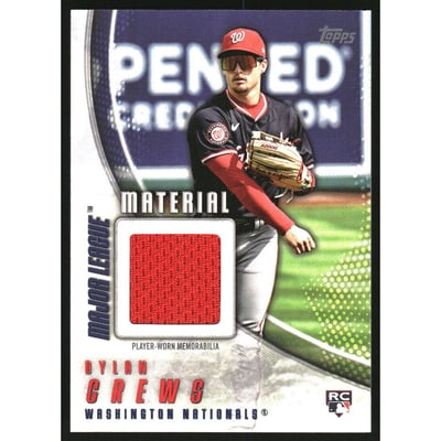 2025 Topps Major League Materials #MLMDC Dylan Crews