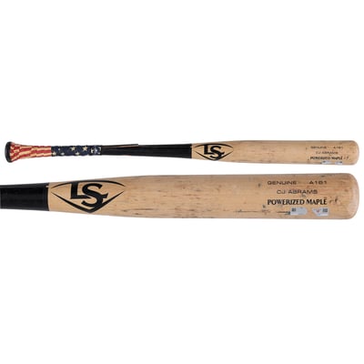 Daylen Lile Washington Nationals Fanatics Authentic Game-Used Tan Louisville Slugger Broken Bat vs. Miami Marlins on August 23, 2026