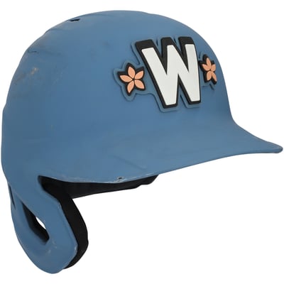 Drew Millas Washington Nationals Fanatics Authentic Game-Used #14 Blue City Connect Batting Helmet vs. Los Angeles Dodgers on April 4 and vs. San Diego Padres on May 30, 2026