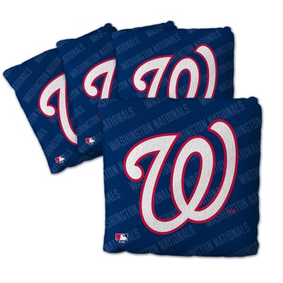 Washington Nationals Fanpoint Four-Piece Cornhole Bag Set