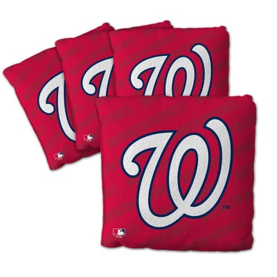 Washington Nationals Fanpoint Four-Piece Cornhole Bag Set