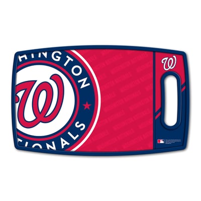 Washington Nationals Fanpoint Logo Series Cutting Board