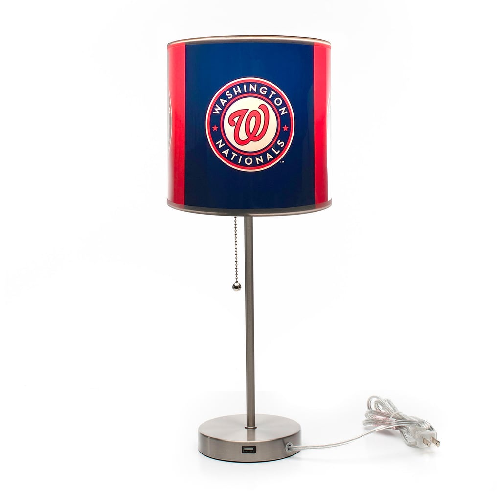 Washington Nationals Imperial Chrome Desk Lamp