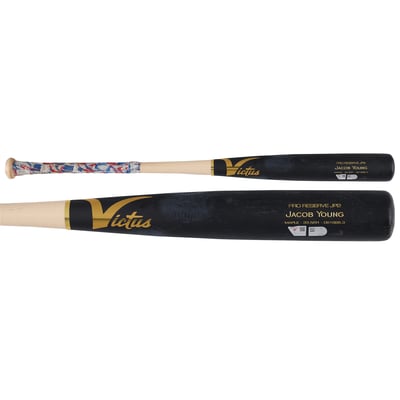 Jacob Young Washington Nationals Fanatics Authentic Game-Used Black Victus Broken Bat vs. Colorado Rockies on August 27, 2026 - Single