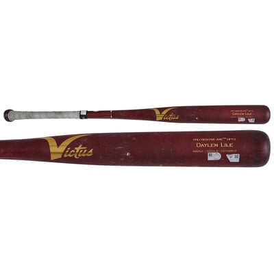 Jorbit Vivas Washington Nationals Fanatics Authentic Game-Used Red Victus Broken Bat vs. Cincinnati Reds on August 9, 2026