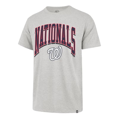 Washington Nationals '47 Walk Tall Franklin T-Shirt - Gray
